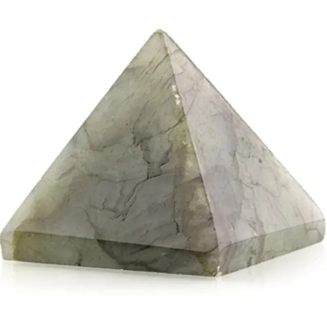 Ruben Robijn Labradoriet 35 mm edelsteen piramide Groen