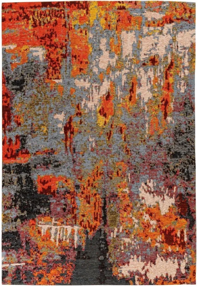 Ibenzoa Gedetailleerd Patchwork Vloerkleed – Diverse Kleurcombinaties en Texturen multi