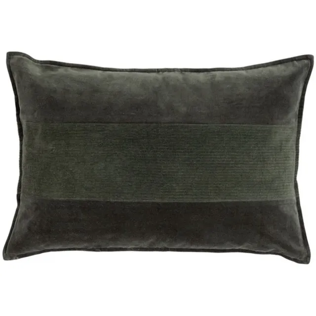 Linen & More Velvet And Corduroy Bruin Kussen | 40 X 60 | Sierkussen Voor Woonkamer Of Slaapkamer