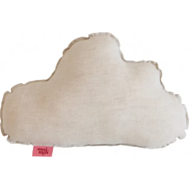 Moi Mili Wolken Kussen 39x28cm Sand Zand