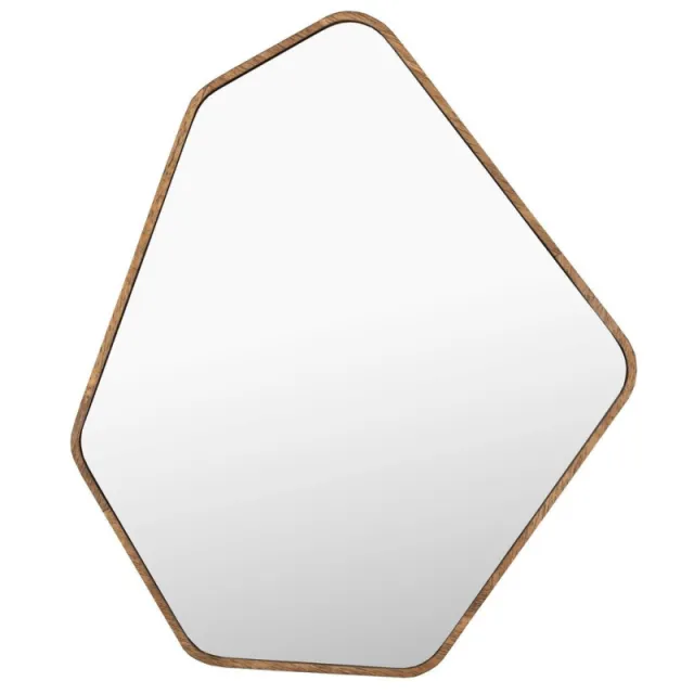 Dutchbone spiegel Bryn (50 x 3 x 41.50 cm) Bruin