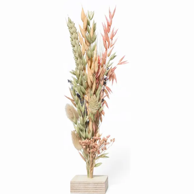 Lottea Droogbloemboeketje Feestvreugde - droogbloemen, droogbloemen boeket, droogbloemen klein, verjaardagscadeau, cadeau verjaardag beige
