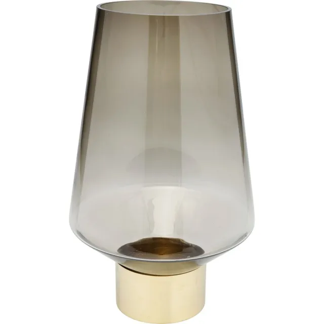 Kare Design Kare Vaas Noble Ring Brown 40cm Bruin/Goud