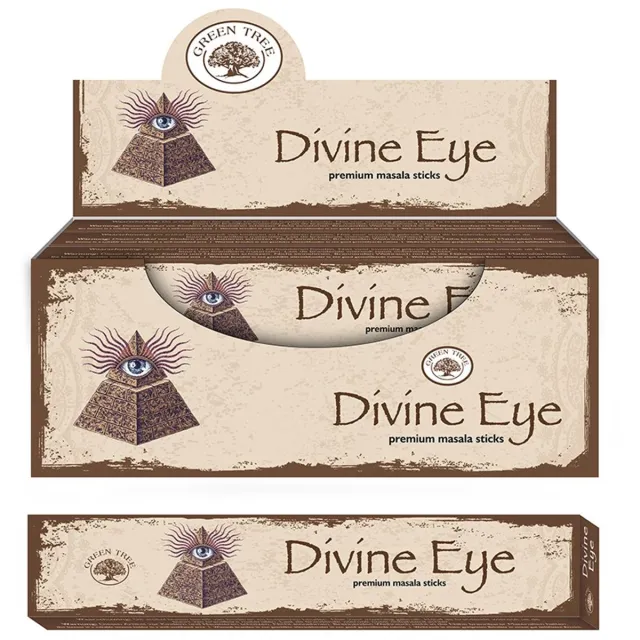 Green Tree Wierook Divine Eye Natural (12 pakjes)