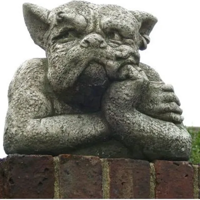 Pheebert's by Fiona Scott Betonnen tuinbeeld - waterspuwer Gordon - mythische figuur - Pheebert's Grijs