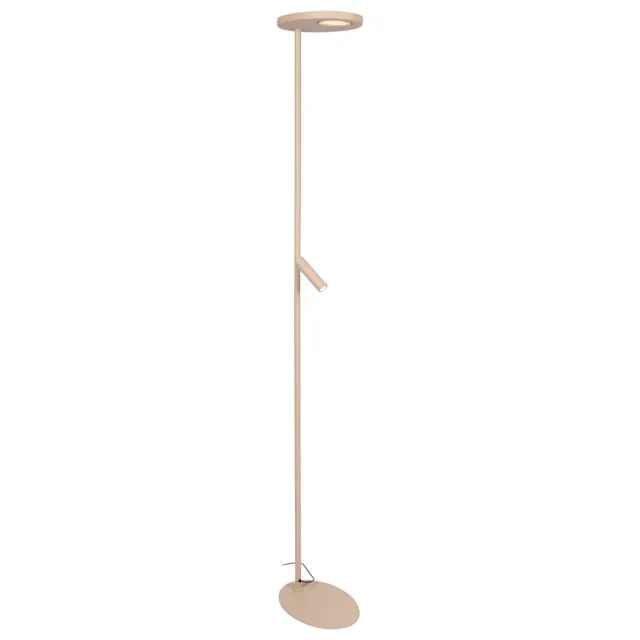 Lucide ORTOLAN - Vloerlamp - LED Dimb. - CCT - 2700K/4000K - Taupe | Essential