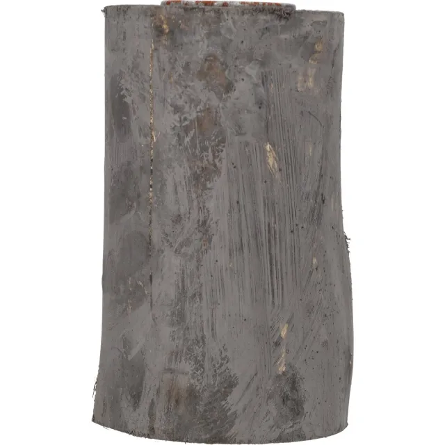 Natural Collections Houten kaarsenhouder -Kaarsenstandaard - Rustiek en modern design - Geschikt voor theelichten en stompkaarsen - Handgemaakt van duurzaam hout - Natuurlijke uitstraling voor woonkamer en slaapkamer - Perfect voor sfeervolle verlichting - Donker Grijs