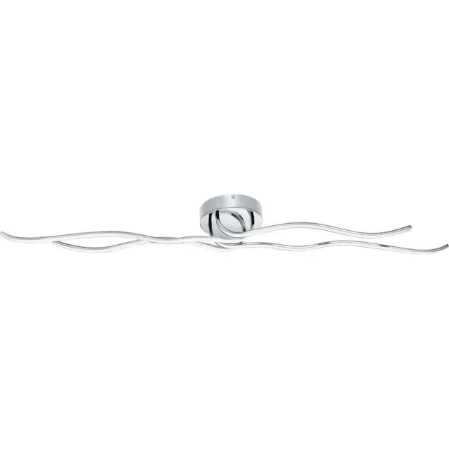 Eglo Roncade - Wand/Plafondlamp - 1 Lichts - Chroom - Wit