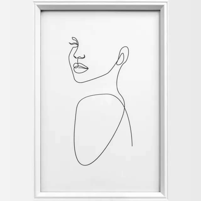 Walther Silhouette - Houten lijst - Fotoformaat 20x30 cm - Wit