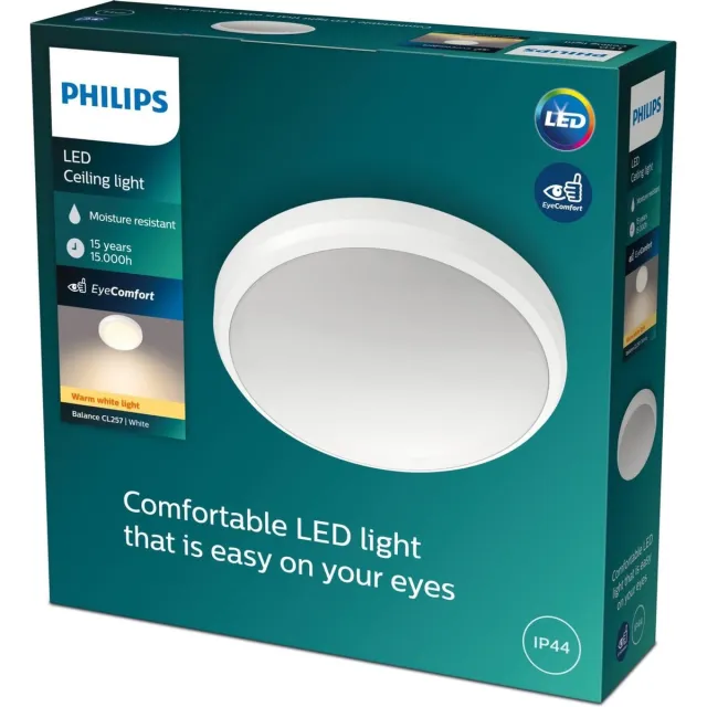 Philips Balance plafonnière - wit - klein