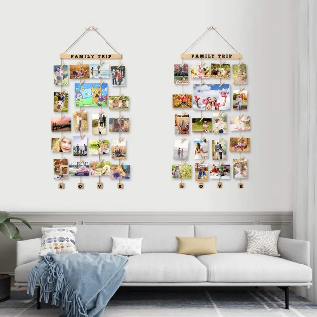 MOVEONSTEP Foto collage – Photo Frame Collage – Photo Frame – Fotolijst – Woonkamer Accessoires – Wanddecoratie Woonkamer