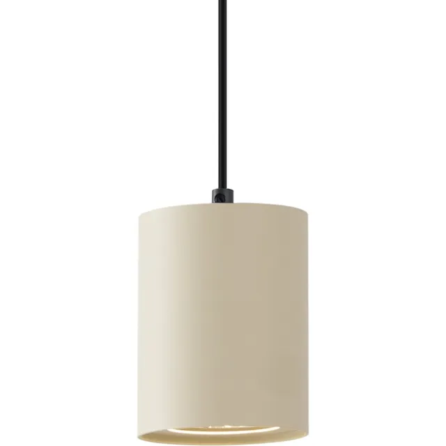 QAZQA holt - Moderne Spot railsysteem verlichting, railverlichting geschikt voor led - 1 lichts - Ø 9.6 cm - Beige - Woonkamer Beige - 1 lichts
