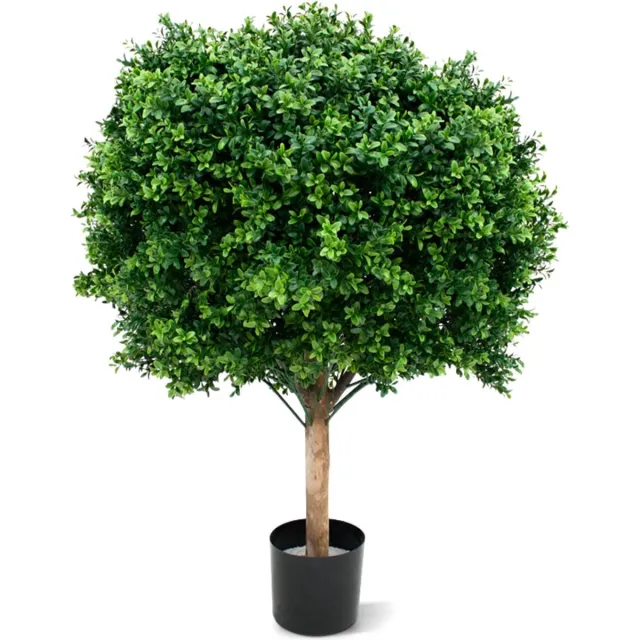 maxifleur Kunstplanten Buxus bol deluxe kunstplant 80cm - UV bestendig Groen