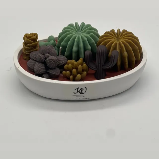 KV designs Gevulde vaas - Jesmonite - zwart - 2 Zwart 2
