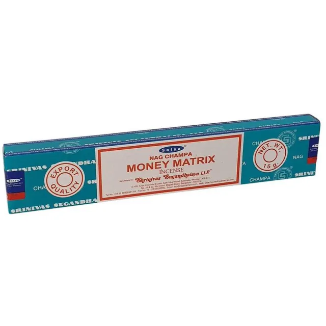 Satya Wierookstokjes Satya Money Matrix (Los pakje 15gr.) Multi