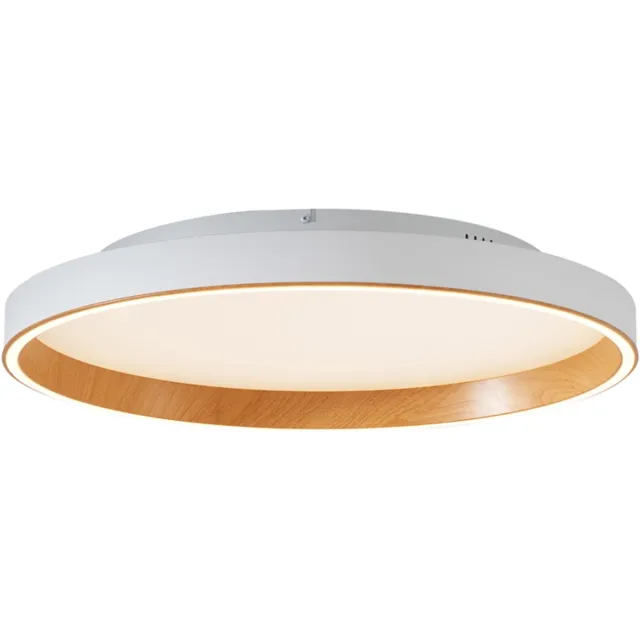 QAZQA ingo - Design LED Plafondlamp - 1 lichts - Ø 59 cm - Wit - Woonkamer | Slaapkamer | Keuken Wit LED