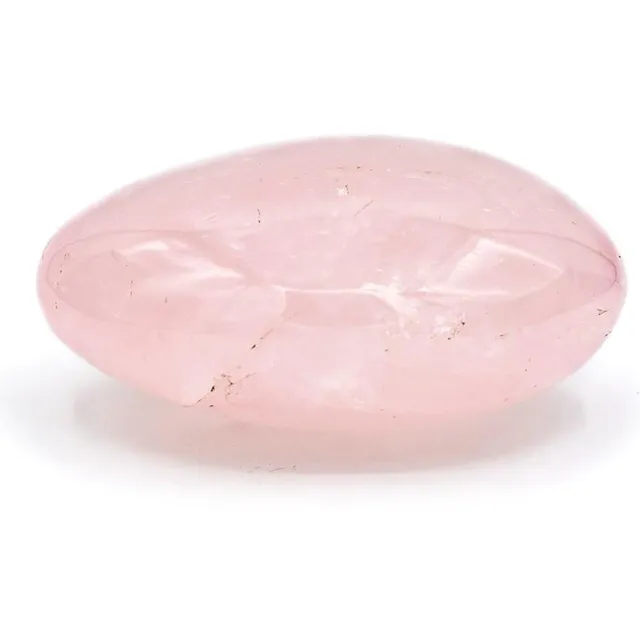 Phoenix Import Mani Bhadra Rozenkwarts trommelstenen - A kwaliteit - ±3x4cm - knuffelsteen - Liefdessteen - 500gr