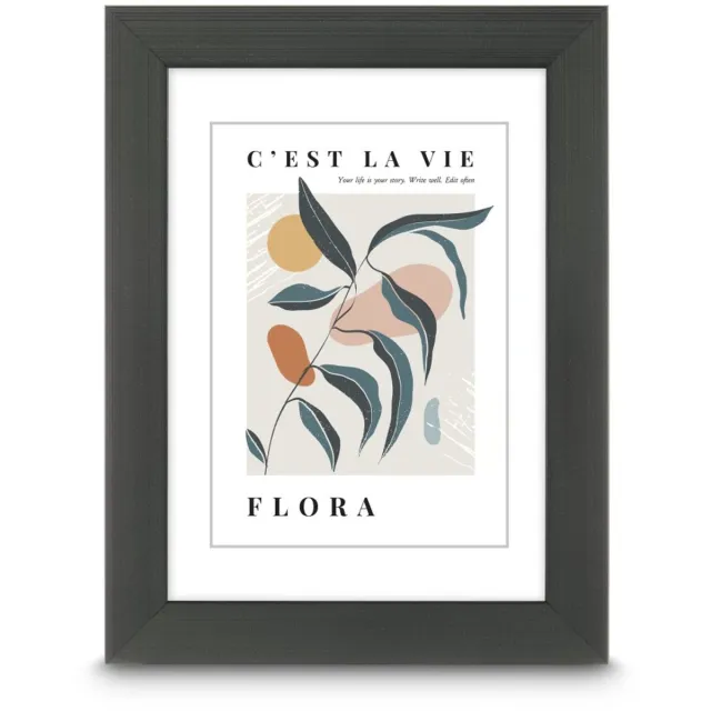 Hama Fotolijst - Flora - 20 x 30 cm - Contrastgrijs