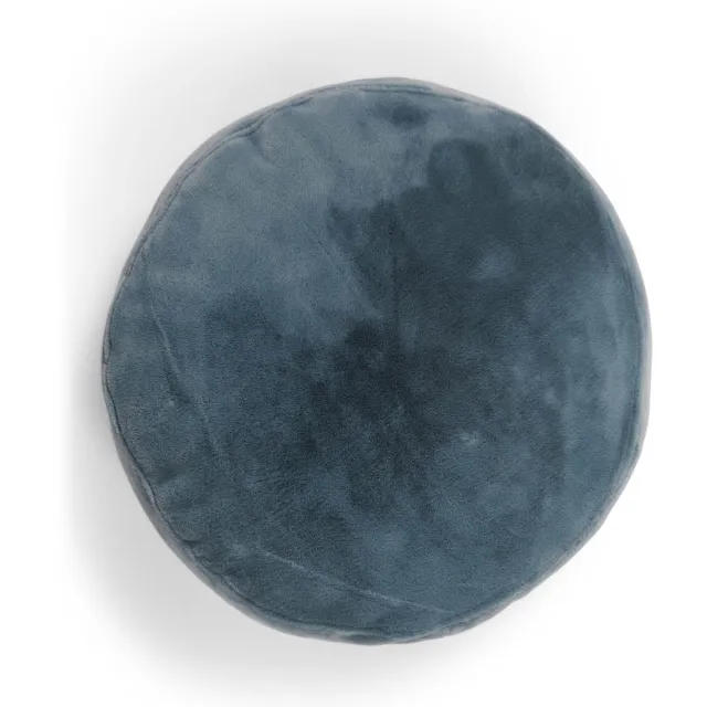 Essenza Mads Furry Sierkussen Denim Blue - Ø 45 cm
