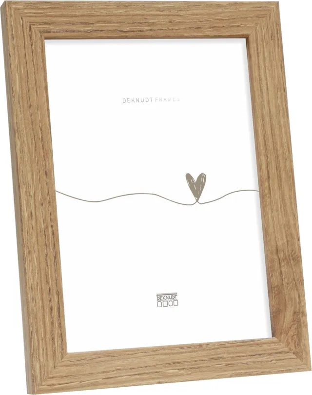 Deknudt Frames fotolijst - S45SH2 - houtkleur - fotomaat: 24x30 cm donker bruin