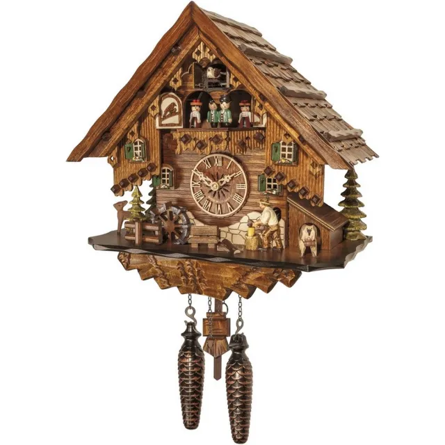 Engstler 4681 QMT - Koekoeksklok - Quartz beige