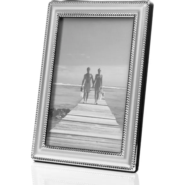 Alle lijsten AL - Mat/Glanzend Parel - Fotolijst - 13 x 18 cm zilver