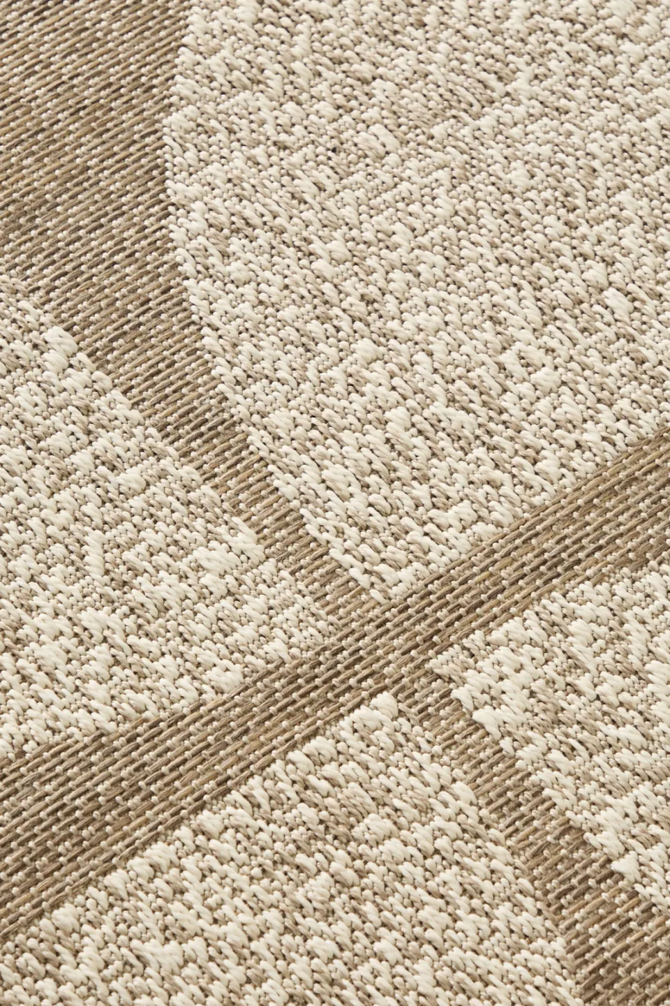 NOUS Living binnen- en buitenvloerkleed Talvi (230x160 cm) beige/zand, foto 5