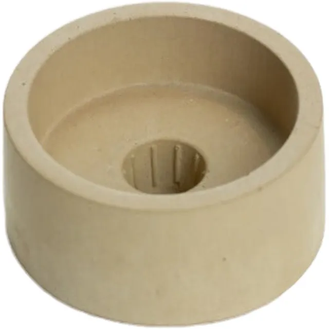 Rustik Lys Kaarsenhouder 'Concrete' (Ø 7cm, beton) Grijs