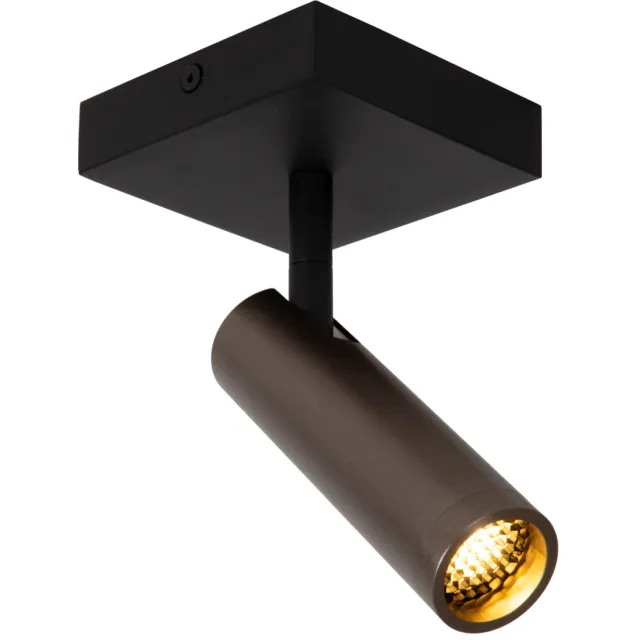 Lucide GRADO - Plafondspot - 1xGU10 (MR11) - Grijs ijzer