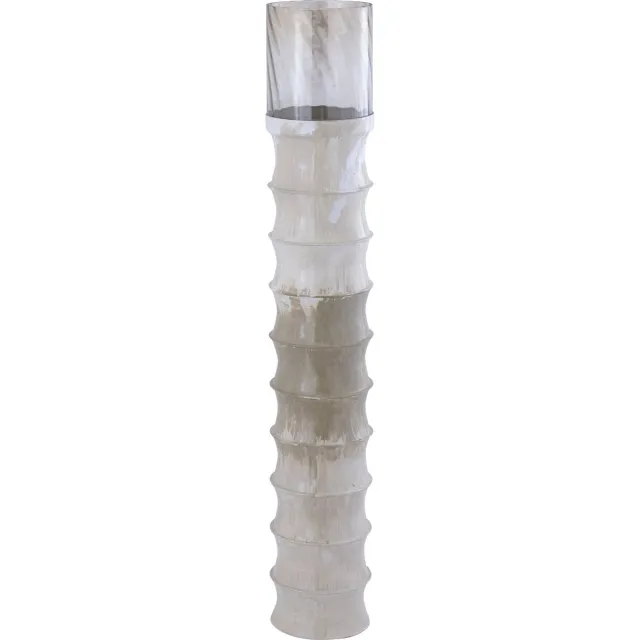 PTMD Windlicht Kaylyne - Beige - 26x26x156cm