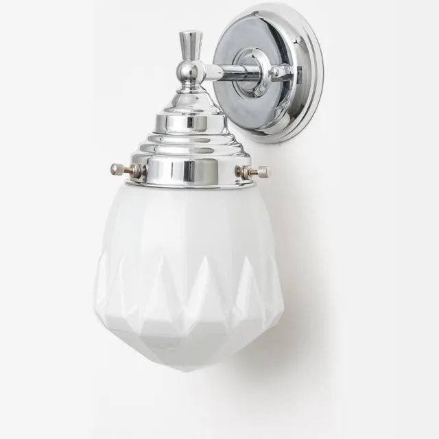 Coloured by Art Wandlamp Rocket Royal Chroom - Art Deco Trade Nikkel