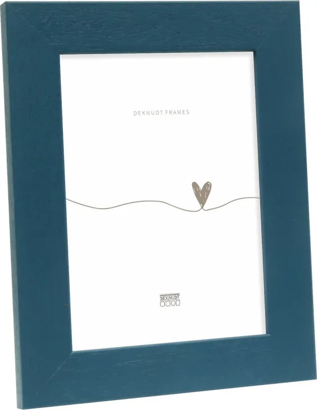 Deknudt Frames fotolijst S226K6 - blauw - hout - breed - 24x30 cm