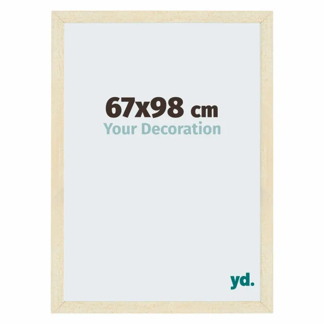 yd. Your Decoration - Fotolijst 67x98 cm - MDF - Zand Geveegd - Mura