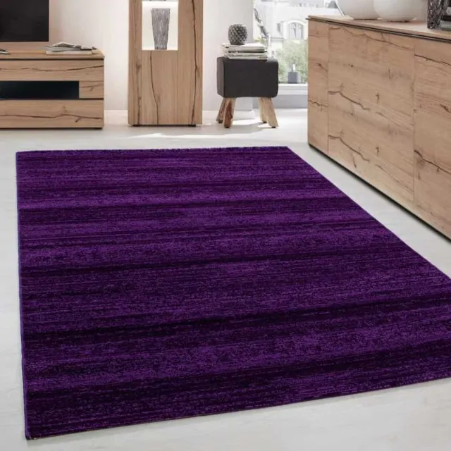 TapisTrend Designer tapijt Paars Woonkamerkleed of modern, jeugdig design, kortpolig