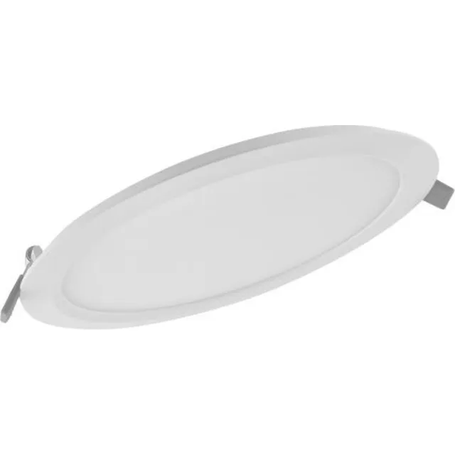 Ledvance LED Downlight Slim Round DN210 18W 865 IP20 | Daglicht - Vervangt 2x18W. Wit;Grijs;Zwart