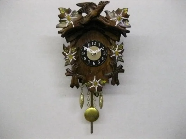 Engstler 125/8 QP - Wandklok met slinger - Quartz meerkleurig