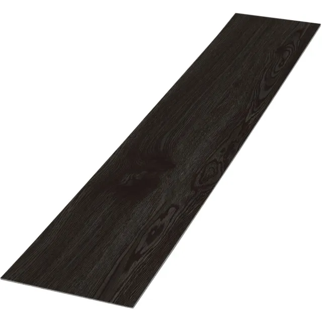 ml-design Deluxe PVC vloerplanken zelfklevende vinylvloer eik-donkergrijs houtlook 91,5x15,3 cm dikte 2 mm 6,69m²/48 planken antislip waterbestendig eenvoudige installatie laminaat planken natuurlijk houteffect met click systeem voor elk interieur