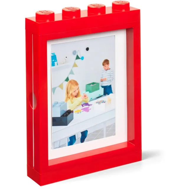 Lego Fotolijst - Polypropyleen - Rood
