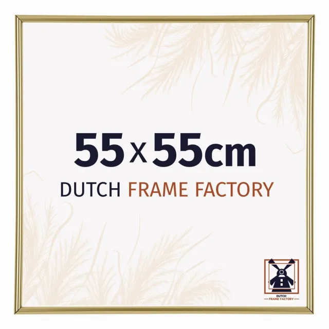 Dutch Frame Factory Fotolijst 55x55 cm - Kunststof - Goud - Angers