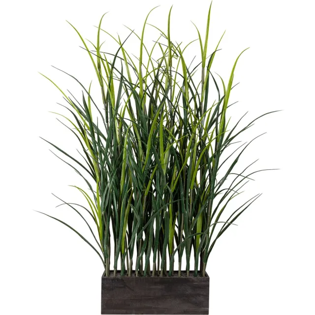 Kopu Kunstgras Roomdivider 90 cm - Kunstgras Kamerverdeler in pot Groen