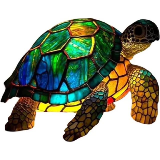 longziming Decoratieve Nachtlamp met Dieren Design – Warm LED Licht – Duurzame Hars Lamp – Sfeervolle Tafellamp voor Slaapkamer en Woonkamer – Ideaal Cadeau kleur