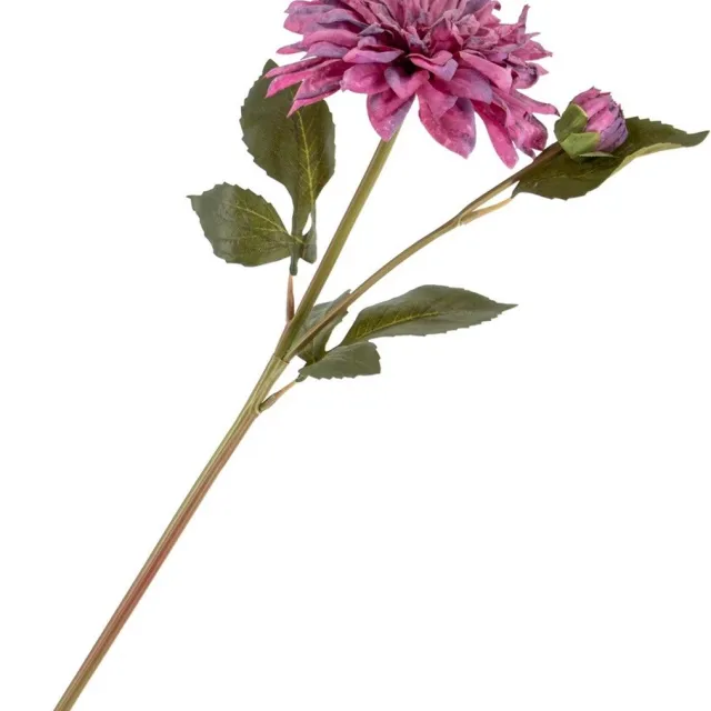 homebound by ky Kunstbloem dahlia paars | 49cm | kunstbloem