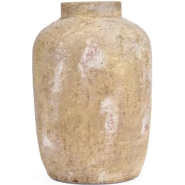 Bazar Bizar Living The Clay Echo Vase - Cream