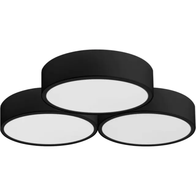 TooLight Plafondlamp - 6 Lichtpunten - Modern Zwart Design