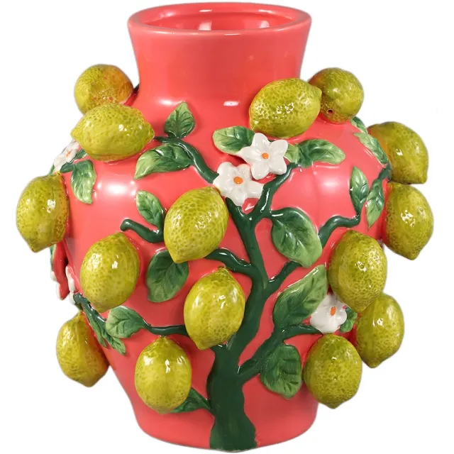 PTMD Vaas Stacy - Roze - 26x26x26cm