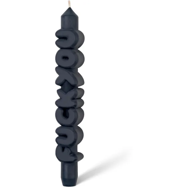 CandleHand 3D kaars - F*CK YOU zwart