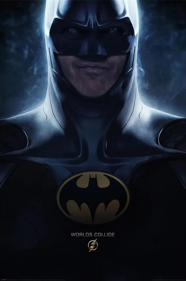 Pyramid Poster The Flash - Batman - World Collide 61x91,5cm divers