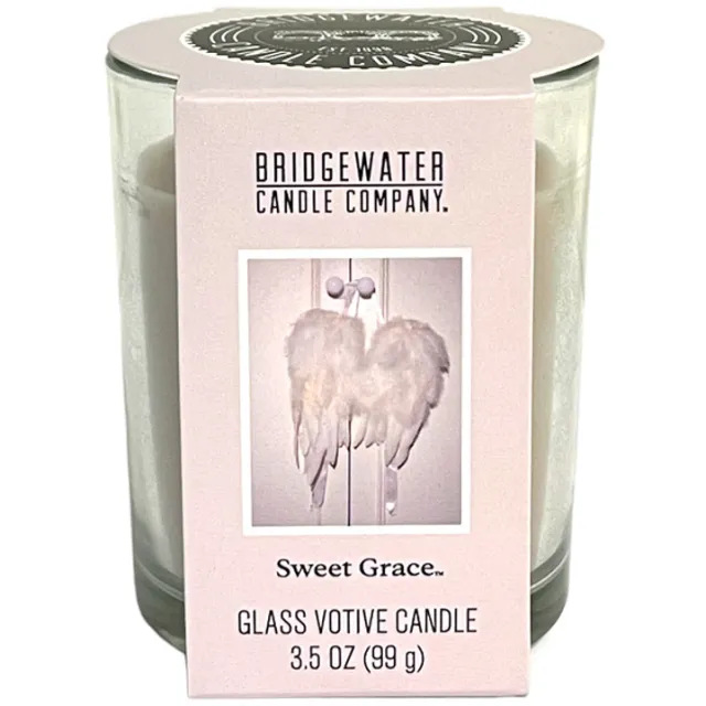 Bridgewater Glas votief kaars Sweet Grace