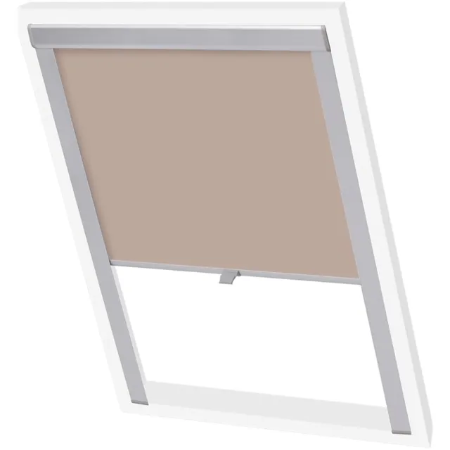vidaXL Rolgordijn verduisterend beige 102 GGL en GGU