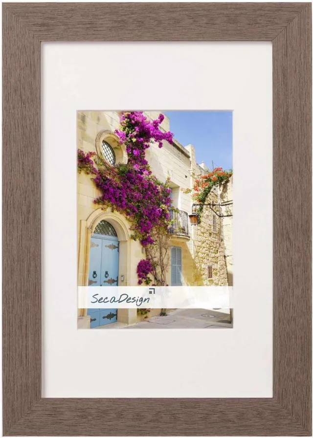 SecaDesign Forest Fotolijst - Fotomaat 20x30 / 13x18 cm - Grijs
